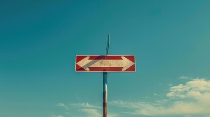 Standing at a crossroad, deciding on the next step, choosing the right way.