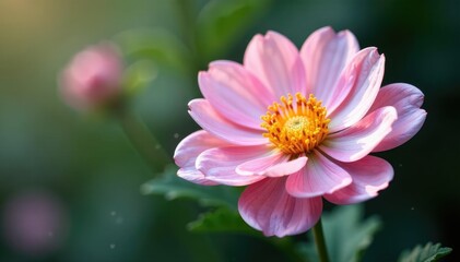 Obraz premium Delicate flower with intricate details isolated, botanicals, petals, flowers