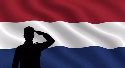 Netherlands Flag Salute