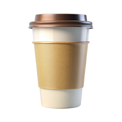 coffee cup isolated on white