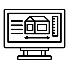 Desktop computer Icon
