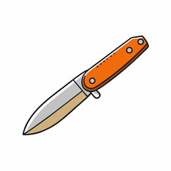emberblade knife on white background