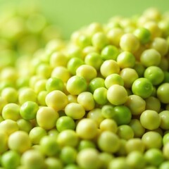Mass of pale green soy sprouts, macro shot, high resolution, food, high resolution