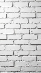 Obraz premium Textured whitewashed brick, distressed surface, white brick wall, whitewash, background