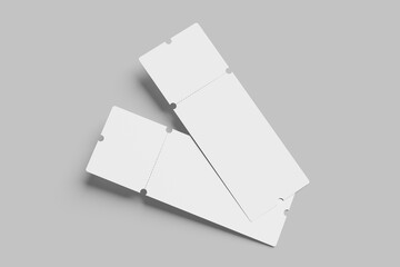 TICKET MOCKUP BLANK BACKGROUND