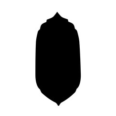 Traditional islamic window shapes