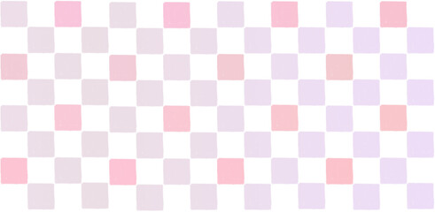 Pastel comic checkered background. Retro funky pattern with hand draw squers print.	