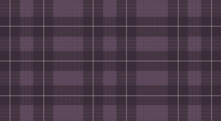 Purple checkered pattern. Vintage seamless grid design 