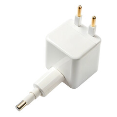 electric plug isolated on white background