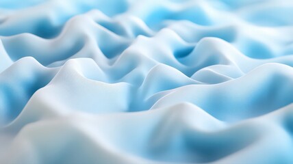 Obraz premium Abstract Light Blue Wavy Texture Background