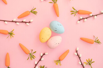 colorful easter eggs