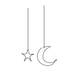 Ramadan Kareem hanging banner