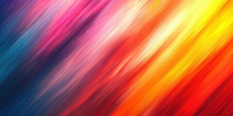 Vibrant abstract artwork featuring dynamic streaks of color in a beautiful arrangement across the canvas