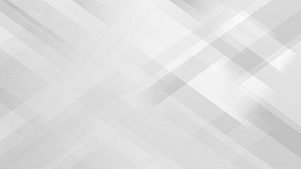 White Gray Abstract Background, Abstract Background Gray . White abstract gradient background with triangular decoration on the sides.
