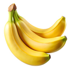 Big Ripe Bananas, Fresh Tropical Bananas, Organic Yellow Bananas, bunch of bananas, 3 big PNG Bananas