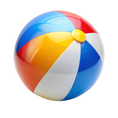 beach ball isolated on white