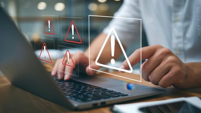Cybersecurity Alert:  Urgent System Warning!  Data Breach Risk!