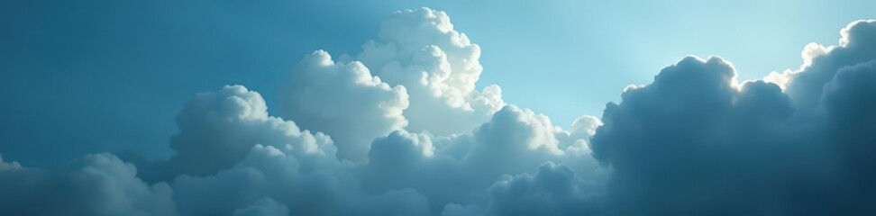 Dense grey smoke obscures bright blue sky, ominous scene, dense, texture