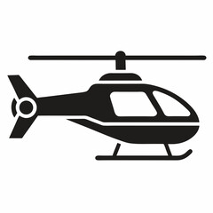 Obraz premium helicopter isolated on white