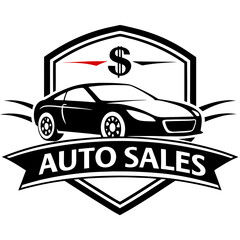 Obraz premium car vector logo
