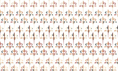 Hand drawn abstract seamless pattern, ethnic background, Ethnic pattern for background, textiles, banners, wallpapers, wrapping - vector design.