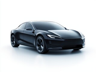 Striking electric car concept, a vision of future automotive innovation and design