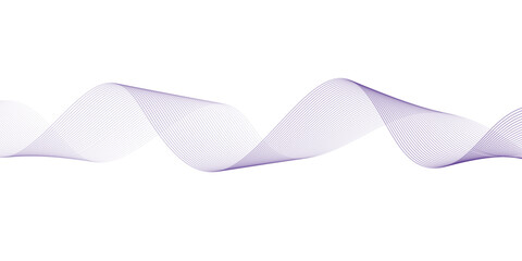  Abstract colorful wave element for design. Digital frequency track equalizer. Stylized line art background. Vector illustration.