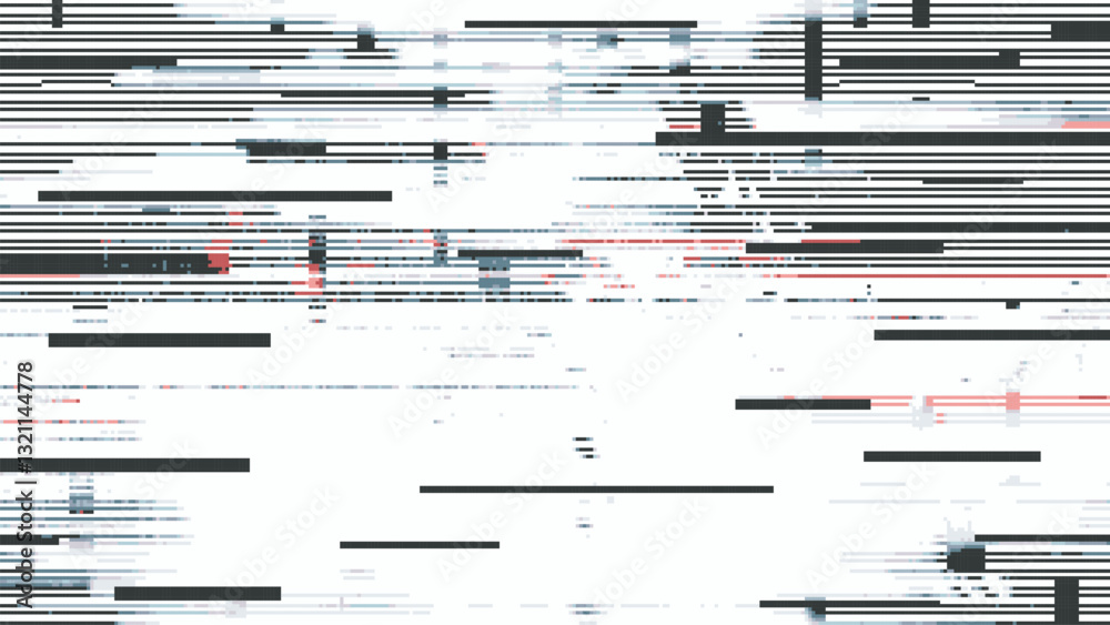 Poster Abstract glitch effect background. digital art. pixel glitch texture. digital distortion and noise effect. Data visualization concept. banner or poster. Vector Illustration.
