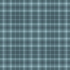 Serene teal and white plaid pattern.  Perfect for textile design, website backgrounds, or crafting projects. This calming, sophisticated texture evokes feelings of tranquility and order.