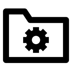 Folder regular icon