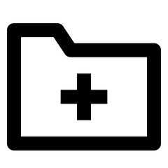 Folder regular icon