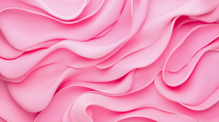 Obraz premium Conceptual Fluidity: Pale Pink Swirls for Soothing Generative Art