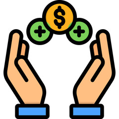 Obraz premium Benefit Icon