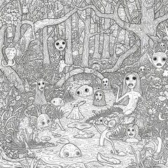 The images may seem a bit unsettling at first, but that's okay. They reflect the sometimes-challenging nature of anxiety. But by coloring, you're not just filling in lines; you're bringing light to th