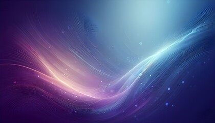 A visually stunning digital artwork features a vibrant abstract design with flowing lines and glowing orbs.
