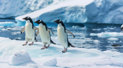 Naklejka premium penguin