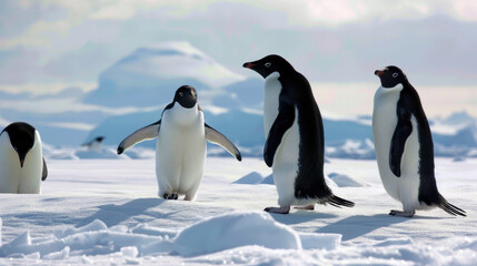 Obraz premium penguin