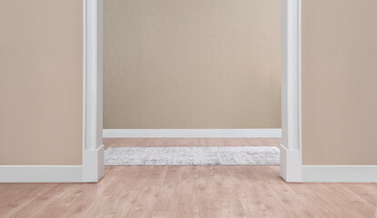 Modern room and wall concept, two side living room, decorative home interior.