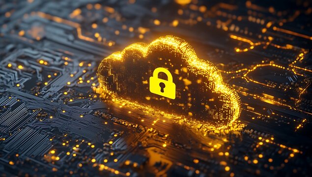 Secure Cloud Computing Digital Data Protection on Circuit Board