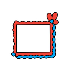 Polaroid Frame Doodle Collection