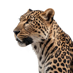 Obraz premium leopard on a transparent background