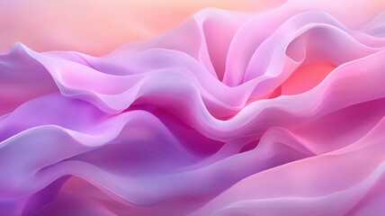 Pink and Purple Abstract Fabric Texture with Soft Lighting