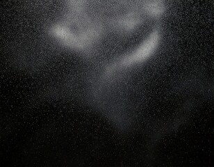 Fond sombre granuleux &ndash; Texture abstraite monochrome en noir et blanc