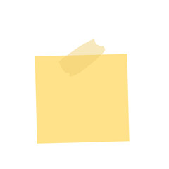Sticky paper notes planner