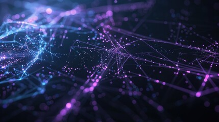 Obraz premium Abstract Network Connections