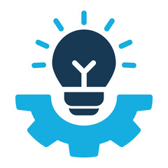 Innovation Icon - Duo Tone Style - Business Value Themes