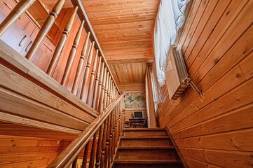 interior apartment room stairs, steps staircase inside house