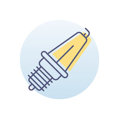 Bike Plug Vector icon