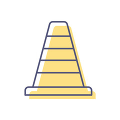 Cone Vector icon