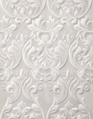  Vintage Wallpaper Texture with Light White Motifs